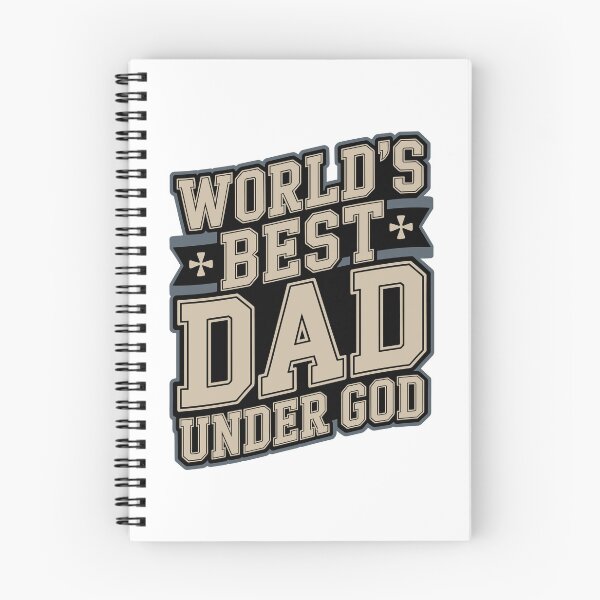 Item preview, World's Best Dad Under God Christian Father's Day Faith Design designed and sold by HahaHandlesHub.