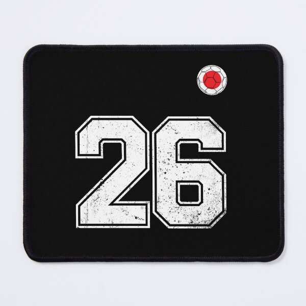Item preview, Japan Soccer Number 26 Vintage Sports Fan designed and sold by LiviuGligoros.