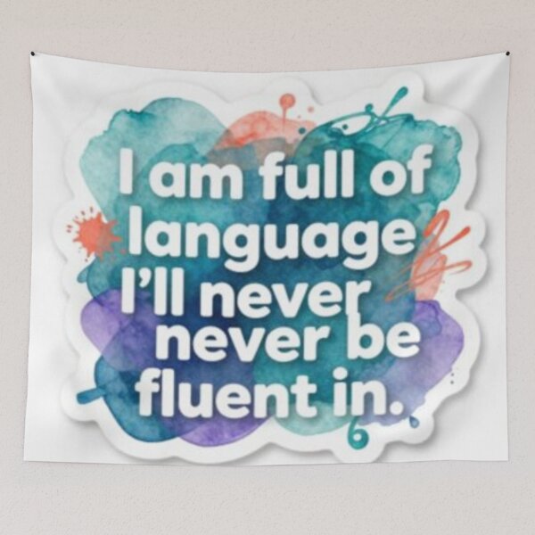 Item preview, Full Of Language designed and sold by Makitiadesigns.