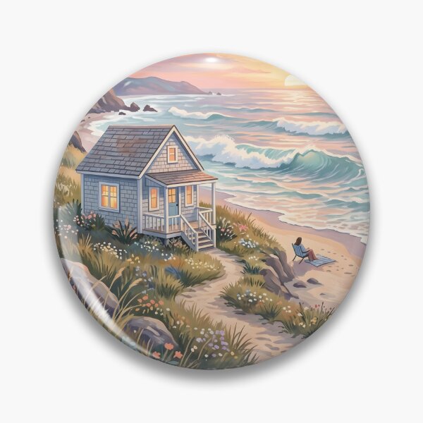 Item preview, Home Can Be a Feeling – Ocean Therapy Poster Design designed and sold by Sea Gem.