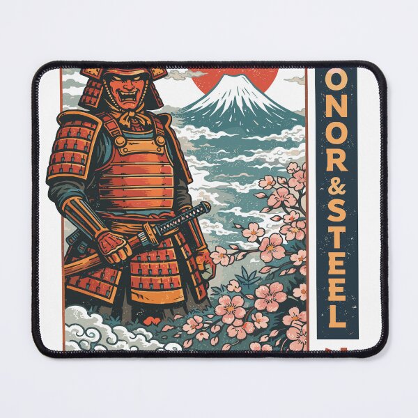 Item preview, Samurai Honor Steel T-Shirt designed and sold by Matinez Pink.