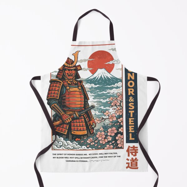 Item preview, Samurai Honor Steel T-Shirt designed and sold by Matinez Pink.