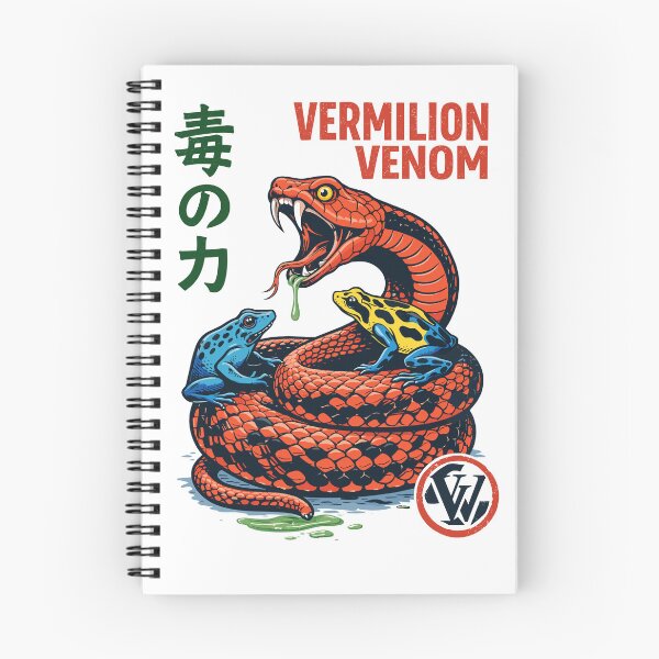 Item preview, Vermilion Venom Snake Frog T-Shirt designed and sold by Matinez Pink.