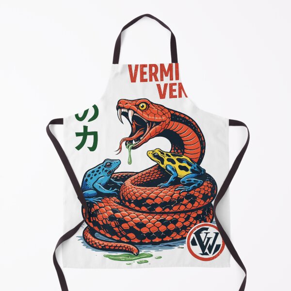 Item preview, Vermilion Venom Snake Frog T-Shirt designed and sold by Matinez Pink.