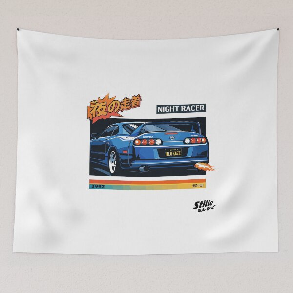 Item preview, Night Racer Toyota Supra Turbo designed and sold by Matinez Pink.