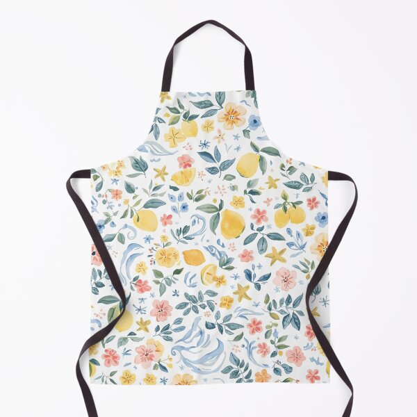Item preview, Pastel Lemon Floral Coastal Pattern iPhone Cases designed and sold by FestivityFinds.