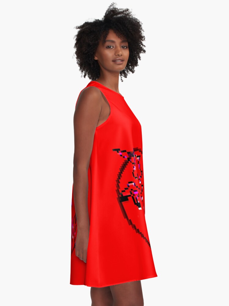 Alternate view of Rough Unicorn by RootCat A-Line Dress