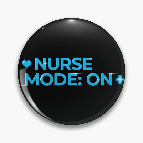 Item preview, Nurse Mode On futuristic digital gamer nurse trendy gift designed and sold by language-des.