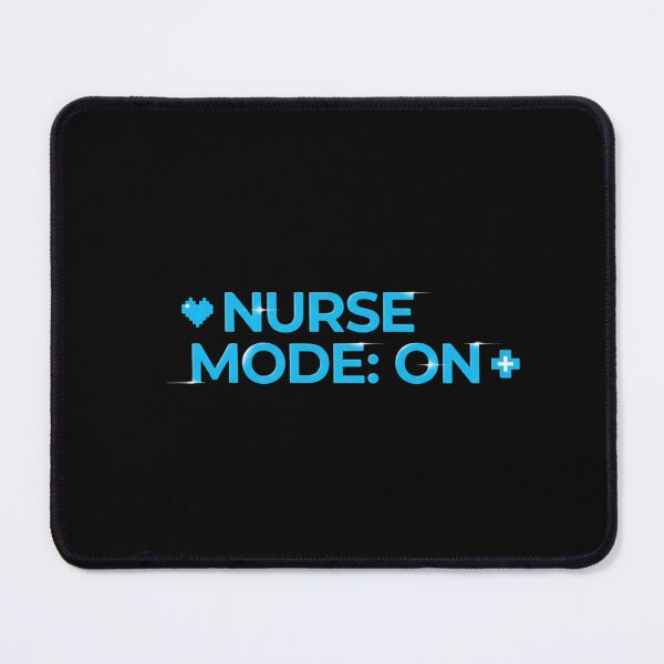 Item preview, Nurse Mode On futuristic digital gamer nurse trendy gift designed and sold by language-des.