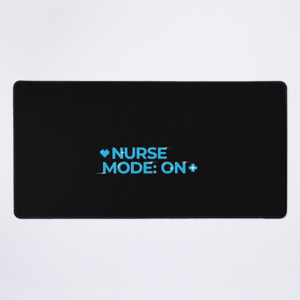 Item preview, Nurse Mode On futuristic digital gamer nurse trendy gift designed and sold by language-des.