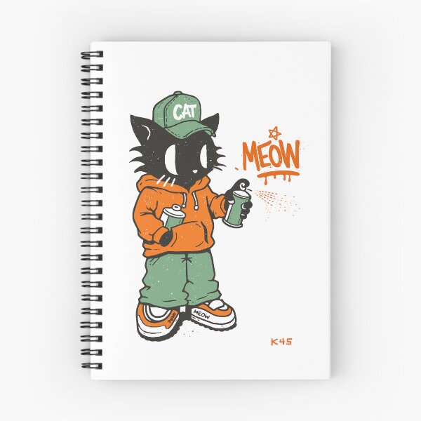 Item preview, Cool Cat Streetwear T-Shirt designed and sold by Matinez Pink.