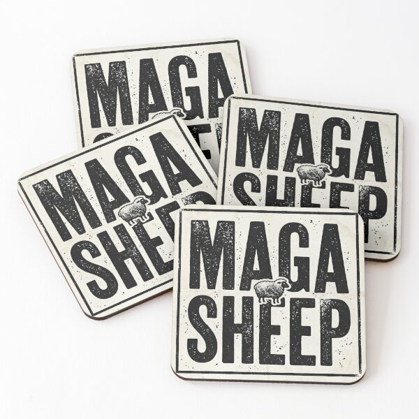 Item preview, Maga Sheep designed and sold by FakeNewsSticker.