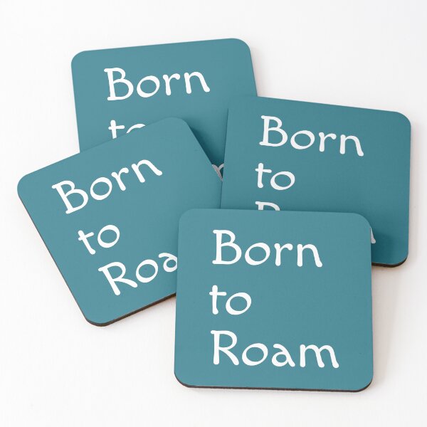 Item preview, Born to Roam Travel Adventure Quote  designed and sold by WoodPress.