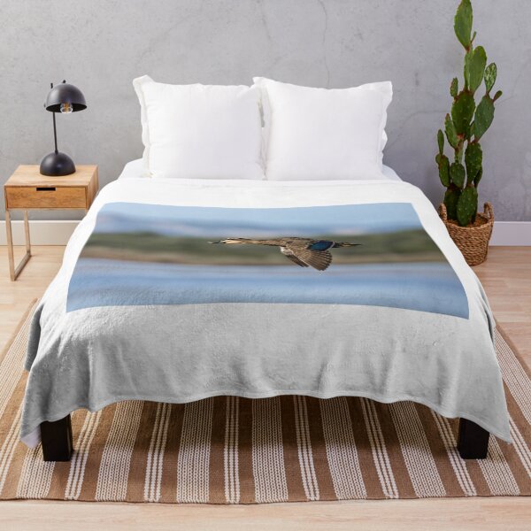 Item preview, Pacific Black Duck Over Wilson Inlet designed and sold by Jan Fijolek.