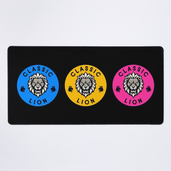 Item preview, Classic Lion Triple Logo designed and sold by pUNKnown.