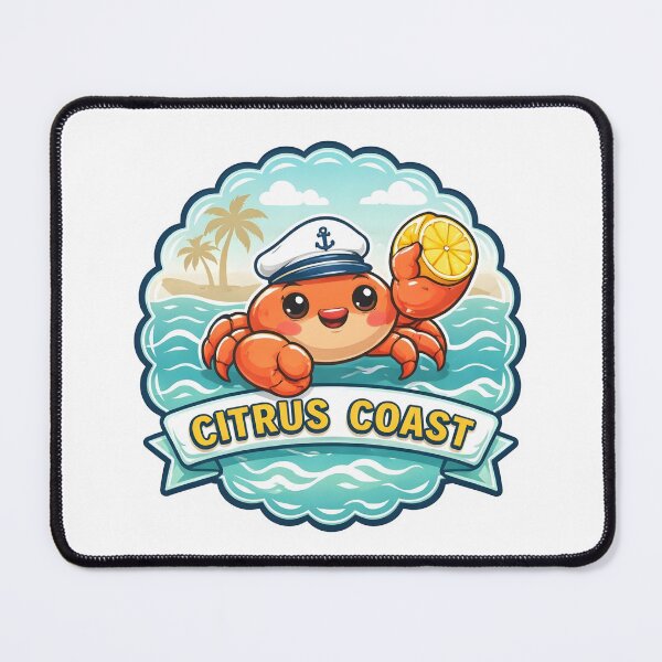 Item preview, Citrus Coast Cute Crab Sailor Kids T-Shirt designed and sold by FestivityFinds.