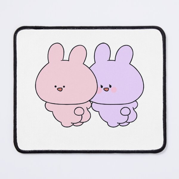 Item preview, Asamimi Chan Babumimi kawaai bunny Duo designed and sold by ThePurplePrints.