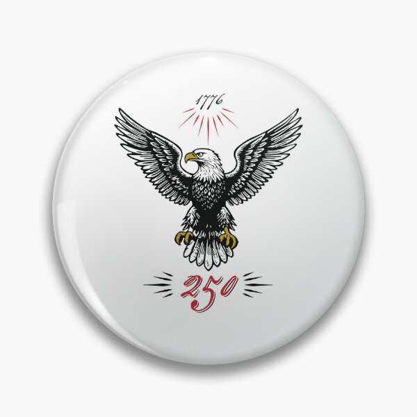 Item preview, Bald Eagle Patriotic Tee - American 250th Pride Vintage Style designed and sold by G - supply.