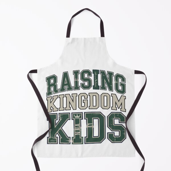 Item preview, Raising Kingdom Kids Christian Parent Faith Family Typography Design designed and sold by HahaHandlesHub.