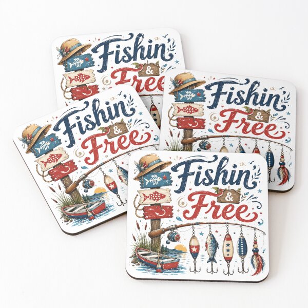 Item preview, Patriotic Fishin & Free designed and sold by BackwoodsFeral.
