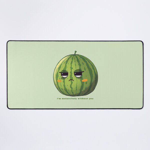 Item preview, I’m Meloncholy Without You - Cute Pun | TeeHee Puns Funny Design designed and sold by TeeHee Puns.