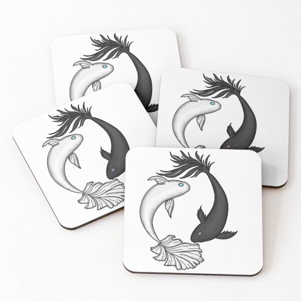 Item preview, Sorcerer Yin Yang Beta Fish designed and sold by LunarAshes.
