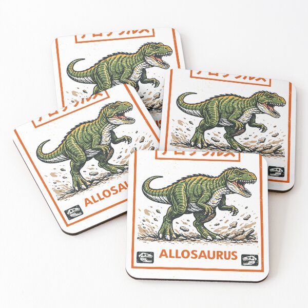 Item preview, Allosaurus Dinosaur T-Shirt designed and sold by Matinez Pink.
