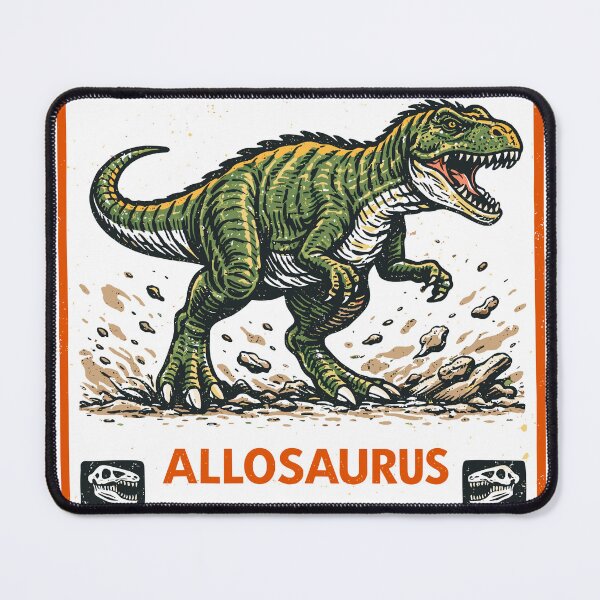 Item preview, Allosaurus Dinosaur T-Shirt designed and sold by Matinez Pink.