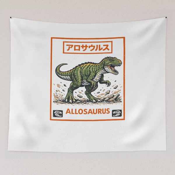 Item preview, Allosaurus Dinosaur T-Shirt designed and sold by Matinez Pink.