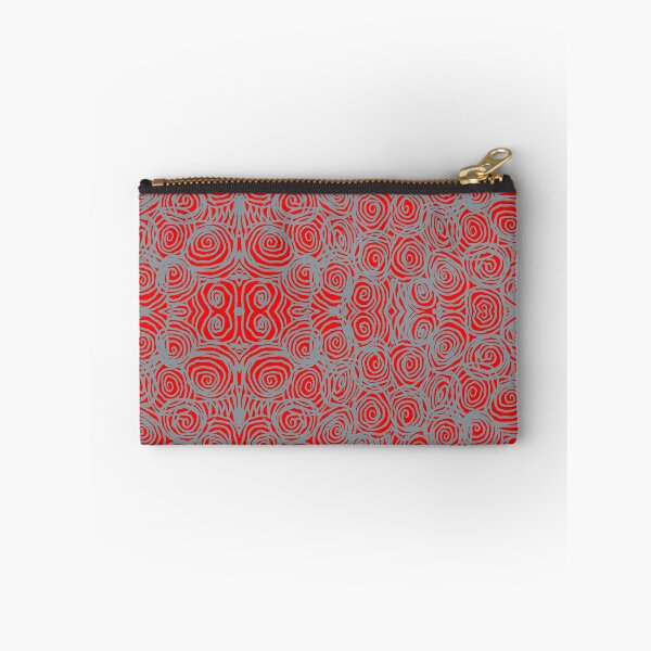 Item preview, Fluro Red Grey Design Doodle designed and sold by Fayes4Art.