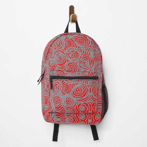 Item preview, Fluro Red Grey Design Doodle designed and sold by Fayes4Art.