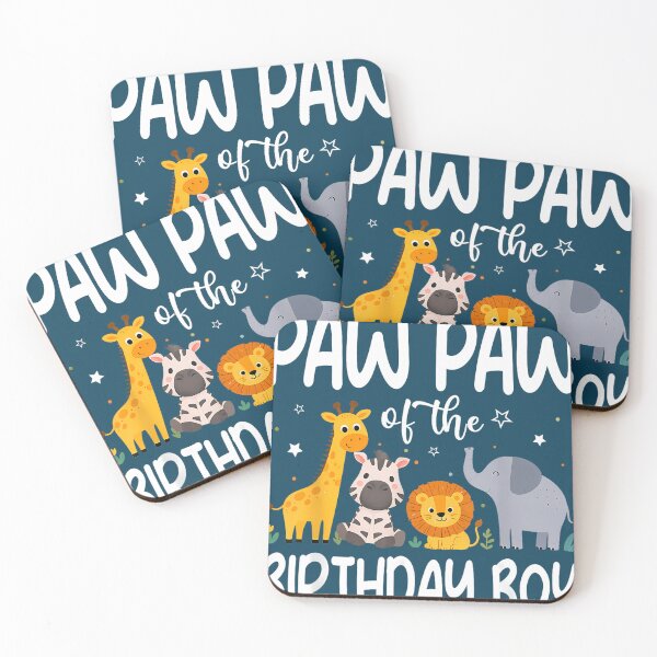 Item preview, Paw Paw of The Birthday Boy Kids Safari Jungle Animal designed and sold by ArtistryGalle.