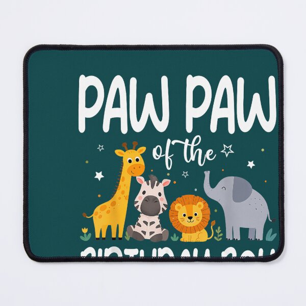 Item preview, Paw Paw of The Birthday Boy Kids Safari Jungle Animal designed and sold by ArtistryGalle.