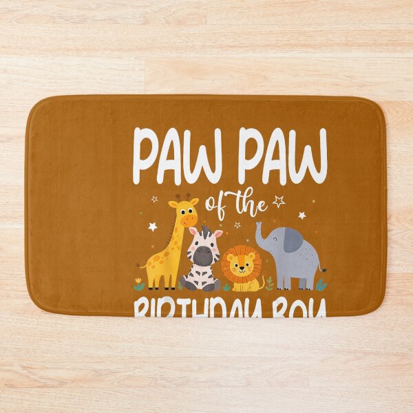 Item preview, Paw Paw of The Birthday Boy Kids Safari Jungle Animal designed and sold by ArtistryGalle.