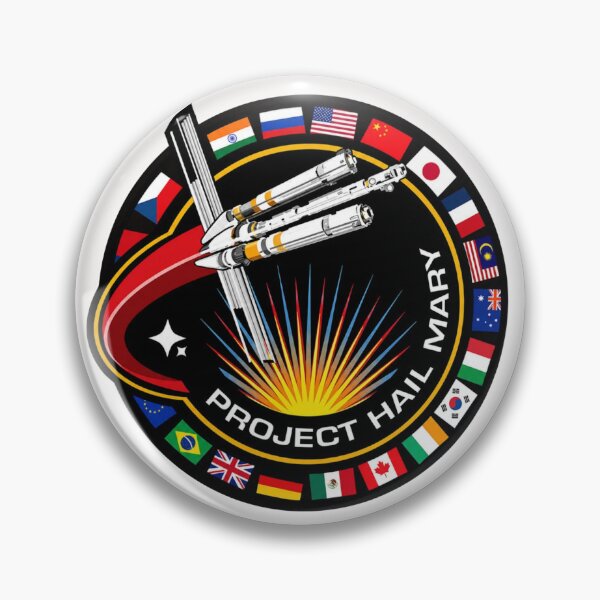 Item preview, Project Hail Mary Mission Patch  designed and sold by RandomDotPixel.