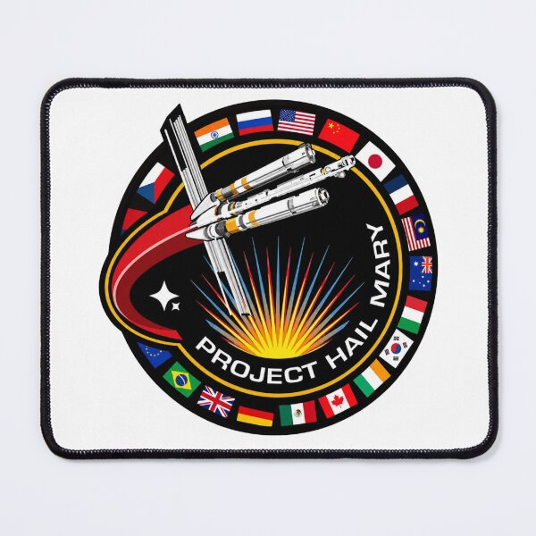 Item preview, Project Hail Mary Mission Patch  designed and sold by RandomDotPixel.