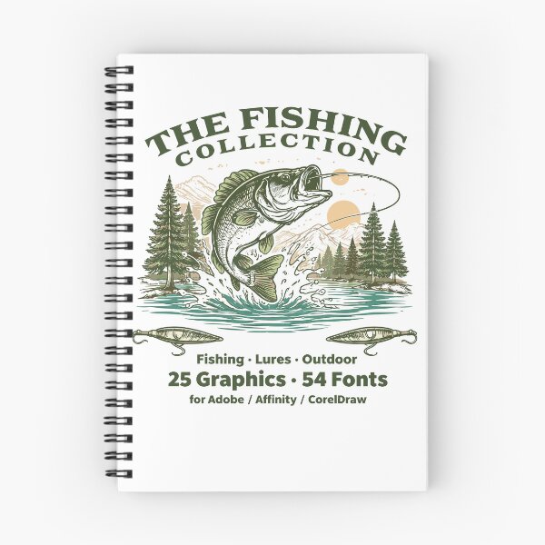 Item preview, Fishing Collection T-Shirt Design designed and sold by Matinez Pink.