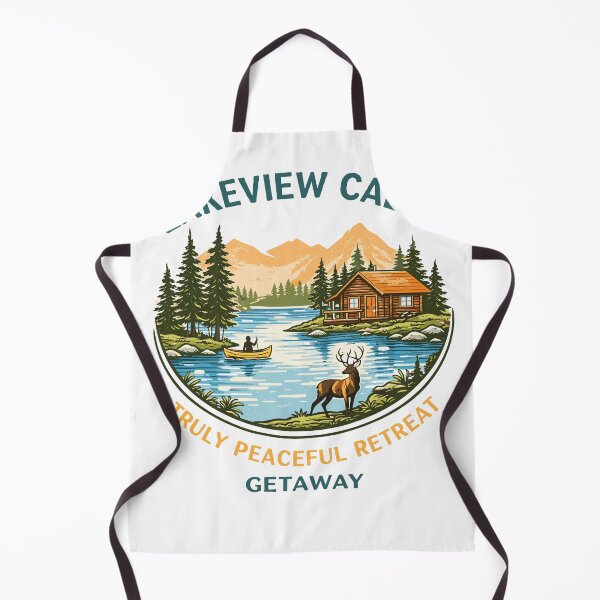 Item preview, Peaceful Lakeview Cabin Retreat designed and sold by Matinez Pink.