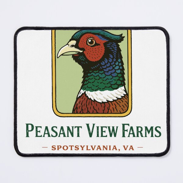 Item preview, Peasant View Farms Pheasant T-Shirt designed and sold by Matinez Pink.