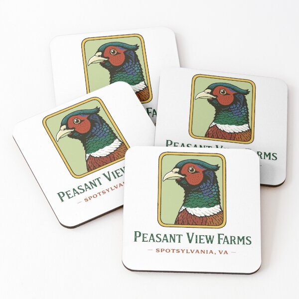 Item preview, Peasant View Farms Pheasant T-Shirt designed and sold by Matinez Pink.