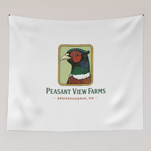 Item preview, Peasant View Farms Pheasant T-Shirt designed and sold by Matinez Pink.