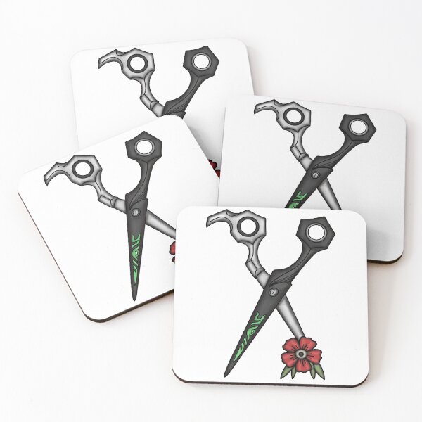 Item preview, Floral Scissor Instrument designed and sold by LunarAshes.