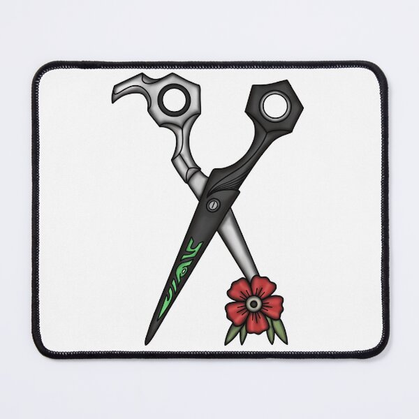 Item preview, Floral Scissor Instrument designed and sold by LunarAshes.