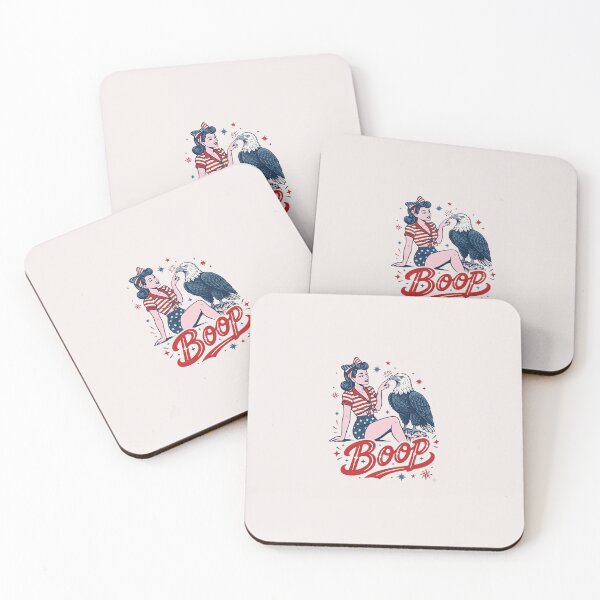 Item preview, Funny Boop Girl ,The Eagle Patriotic Vintage designed and sold by DannieLettering.