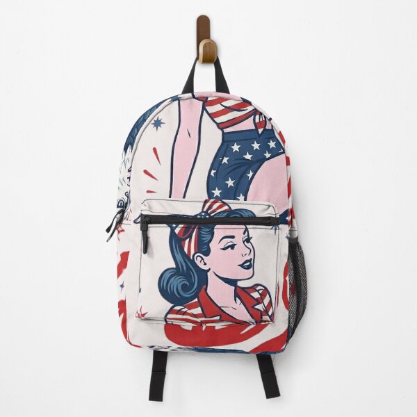 Item preview, Funny Boop Girl ,The Eagle Patriotic Vintage designed and sold by DannieLettering.