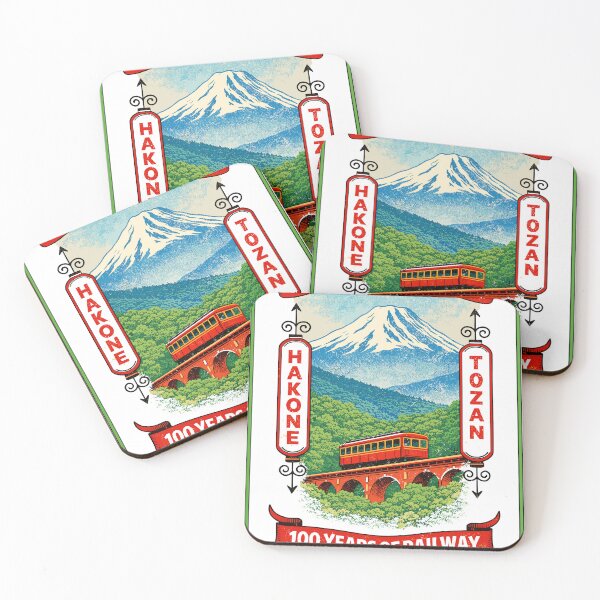Item preview, Hakone Tozan Line Railway Poster designed and sold by Matinez Pink.
