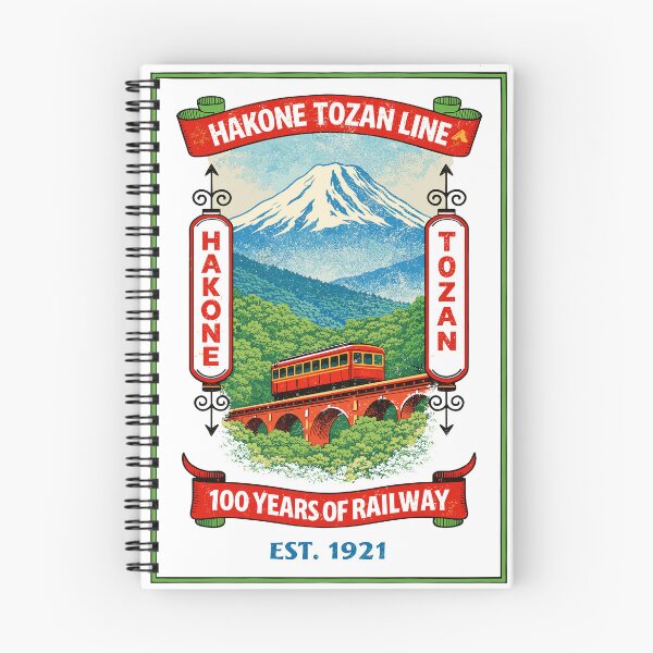 Item preview, Hakone Tozan Line Railway Poster designed and sold by Matinez Pink.