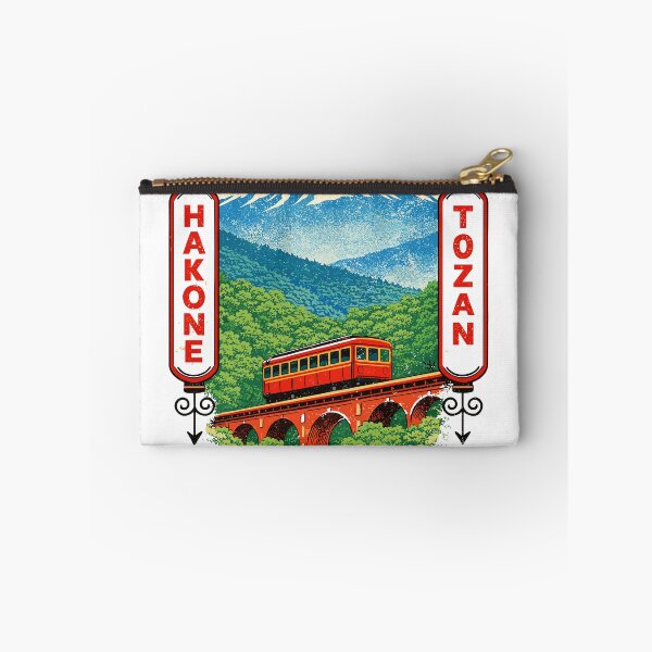 Item preview, Hakone Tozan Line Railway Poster designed and sold by Matinez Pink.
