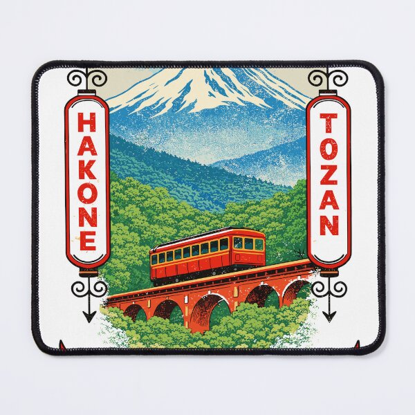 Item preview, Hakone Tozan Line Railway Poster designed and sold by Matinez Pink.