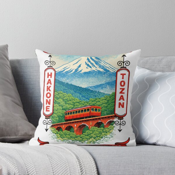 Item preview, Hakone Tozan Line Railway Poster designed and sold by Matinez Pink.